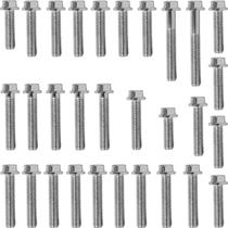 Kit parafusos zincados tampa motor lateral esquerda+direita+paralama+tampa válvula CG125 Titan ES/KSE 2000 a 2004 Kit parafusos zincados tampa motor lateral esquerda+direita+paralama+tampa válvula CG125 Titan ES/KSE 2000 a 2004