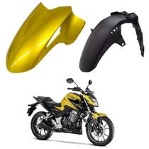 Kit paralama dianteiro completo cb300f twister dourado 2023 2024 Kit paralama dianteiro completo cb300f twister dourado 2023 2024