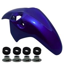 Kit Paralama Dianteiro Honda Cb 300 Cb300 2009 A 2015 Borracha Fixação Coxin Ilho Ferro Cores
