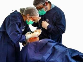 Kit Paramentação de Cirurgia Odontologia de Campos Cirúrgicos e Capotes Cirúrgicos, Tecido Brim leve - Vestmedic e-commecer Semeab