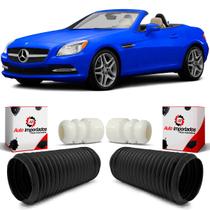 Kit Parcial Batente Amarelo Coifa Guarda Pó Amortecedor Dianteiro Mercedes Benz SLK300 R172 2015 2016