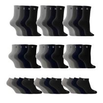 Kit Pares de Meias Zoe Cano Alto Longo Cano Curto Soquete Sport Academia Sortido Kit Pares de Meias Zoe Cano Alto Longo Cano Curto Soquete Sport Academia Sortido