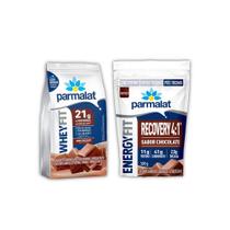 Kit Parmalat Whey Protein + Recovery 4:1