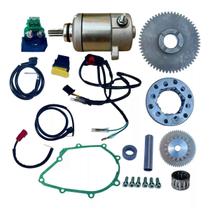 Kit Partida Eletrica Biz 125 2009 Ate 2024 Sem Magneto