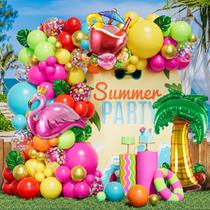 Kit Party Balloon Arch Mr.Baby 170 unidades Summer Tropical Kit Party Balloon Arch Mr.Baby 170 unidades Summer Tropical