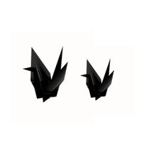 Kit Pássaros Tsuru P E M - Origami 3d, Decoração