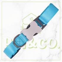 Kit Passeio Premium com Coleira e Guia para Cachorro e Gato e Guia Retrátil 5 Metros