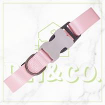 Kit Passeio Premium com Coleira e Guia para Cachorro e Gato e Guia Retrátil 5 Metros