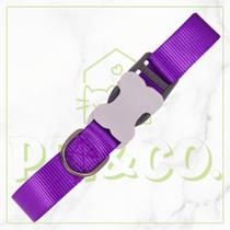 Kit Passeio Premium com Coleira e Guia para Cachorro e Gato e Guia Retrátil 5 Metros