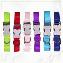 Kit Passeio Premium com Coleira e Guia para Cachorro e Gato e Guia Retrátil 5 Metros