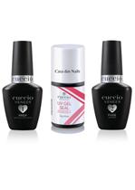 Kit passo 1 + passo 2 Cuccio + UV Gel Seal