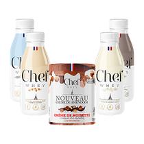 Kit Pasta de Amendoim 600g Chef Whey Dose Única 40g Chef Whey