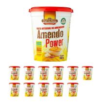 Kit Pasta de Amendoim Da Colônia Integral 500g com 12 unidades Kit Pasta de Amendoim Da Colônia Integral 500g com 12 unidades