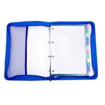 Kit Pasta Fichário Universitário Cristal ACP + Refil e Divisórias Kit Pasta Fichário Universitário Cristal ACP + Refil e Divisórias