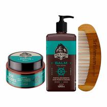 Kit Pasta Matte E Balm Calico Jack E Pente Curvo Don Alcides