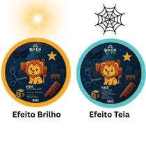 Kit Pasta Modeladora Kids Efeito Brilho & Teia 90 Gr - Bianton For Men