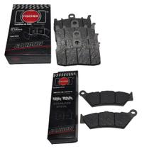 Kit Pastilha De Freio Diant Tras BMW R 1200 GS Carbono Kit Pastilha De Freio Diant Tras BMW R 1200 GS Carbono