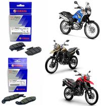 Kit pastilha de freio dianteira e traseira xtz lander 250 abs