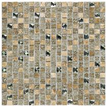 Kit Pastilha de Vidro e Mesclada com 11 Placas de 30cm x 30cm Rende 1m² Glass Mosaic Bege Kit Pastilha de Vidro e Mesclada com 11 Placas de 30cm x 30cm Rende 1m² Glass Mosaic Bege