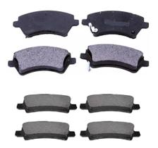 Kit Pastilha Dianteira e Traseira Toyota Corolla 2003 a 2008