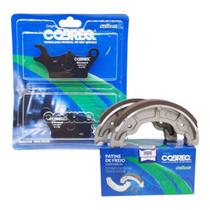 Kit pastilha dianteiro + lona Freio Fazer 150 2016/21 Cobreq Kit pastilha dianteiro + lona Freio Fazer 150 2016/21 Cobreq