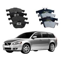Kit Pastilha Dianteiro Traseiro V50 Sw 1.6 2008 A 2012