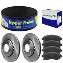 Kit Pastilha Disco Corsa 1.8 2002 A 2009 Dianteiro Ventilado