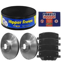 Kit Pastilha Disco Diant Ventilado Compass 2.0 2018 a 2021 Kit Pastilha Disco Diant Ventilado Compass 2.0 2018 a 2021