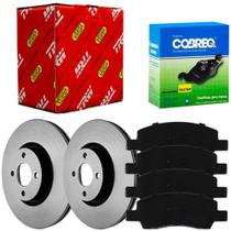 Kit Pastilha Disco Diant Ventilado Fiat Pulse 1.3 21 a 23