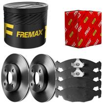 Kit Pastilha Disco Diant Ventilado Prisma 16 a 19 TRW Fremax