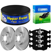 Kit Pastilha Disco Diant Ventilado Strada 1.4 2016 a 2020