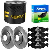 Kit Pastilha Disco Dianteiro Corsa Classic 1.0 Cobreq Fremax
