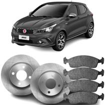 Kit Pastilha Disco Dianteiro Sólido Fiat Argo 1.0 6V 2017