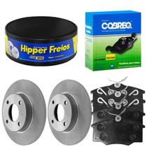 Kit Pastilha Disco Dianteiro Sólido Gol G4 G5 G6 2005 a 2009 Kit Pastilha Disco Dianteiro Sólido Gol G4 G5 G6 2005 a 2009