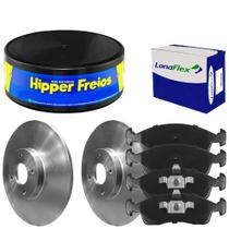 Kit Pastilha Disco Dianteiro Sólido Mobi 1.0 2016 a 2023