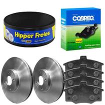 Kit Pastilha Disco Dianteiro Ventilado Monza 1.6 1.8 82 a 96