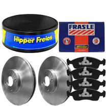 Kit Pastilha Disco Dianteiro Ventilado Onix 1.0 1.4 16 a 19