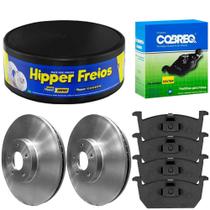 Kit Pastilha Disco Dianteiro Ventilado T-Cross 2019 a 2023