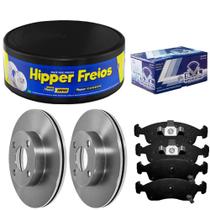 Kit Pastilha Disco Freio Cobalt Onix Prisma 2012 a 2019 Dianteiro Ventilado Teves