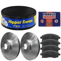 Kit Pastilha Disco Freio Corolla 2003 a 2008 Dianteiro Ventilado TRW Frasle