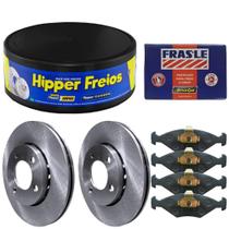 Kit Pastilha Disco Freio Fiesta 1.4 16v 97 a 99 Dianteiro Teves Frasle