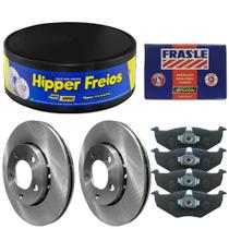 Kit Pastilha Disco Freio Gol G5 2011 a 2012 Dianteiro Ventilado Teves Aro 13