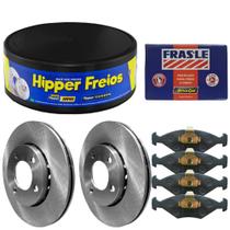 Kit Pastilha Disco Freio Meriva 2010 a 2012 Dianteiro Ventilado Teves Aro 14