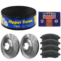 Kit Pastilha Disco Freio S10 2012 a 2016 Dianteiro Teves Frasle