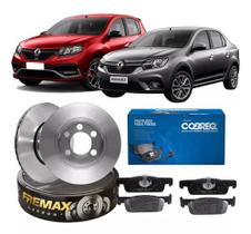 Kit Pastilha Disco Freio Sandero/logan 2014 2017 2020 2022 Kit Pastilha Disco Freio Sandero/logan 2014 2017 2020 2022