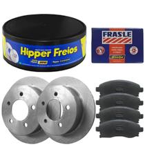 Kit Pastilha Disco Freio Vera Cruz 3.8 2007 a 2012 Traseiro Mando Frasle - Fras-le