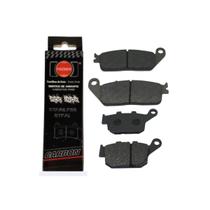 Kit Pastilha Fischer Carbon Diant+tras Cb500f Cb500x Freio