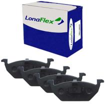 Kit Pastilha Freio A3 99 A 2002 Diant Teves P58na Lonaflex
