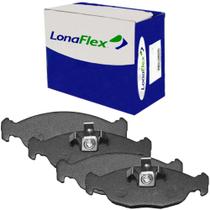 Kit Pastilha Freio Agile Celta Corsa 2007 a 2021 Dianteira Teves Lonaflex P82