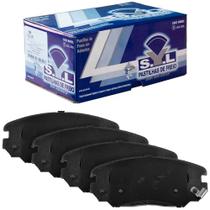 Kit Pastilha Freio Azera Sonata 3.3 Dianteira Mando Syl